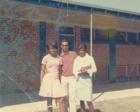 Harriet, Greg, and Leola
After school at Monroe High 